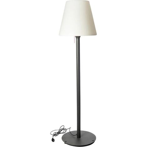 Lampadaire filaire pied métal pour extérieur éclairage puissant LED blanc H180cm culot E27 (1/5)