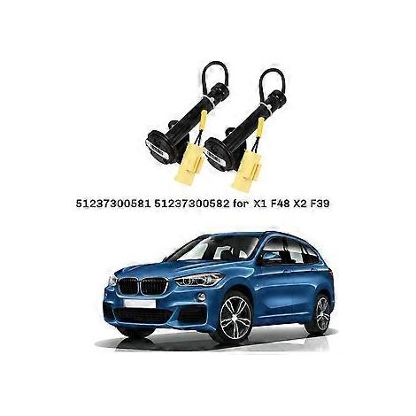 Paar linker und rechter aktiver Motorhaubenaktuator-Scharniersensor 51237300581 51237300582 für X1 F48 X2 F39 MI