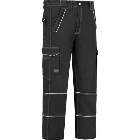PANTALON TRABAJO T38 TRIPLE COSTURA  98%ALGODÓN2%ELASTANO NE
