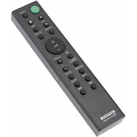Télécommande de remplacement RMT-AH103U pour barre de son Sony HT-CT80, SA-CT80, HTCT80, SACT80 - compatible avec modèles d'origine (1/5)