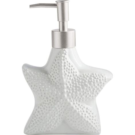 Filiyano-Savon en flacon pompe en céramique avec motif étoile de mer/coquillage - étoile de mer (1/5)