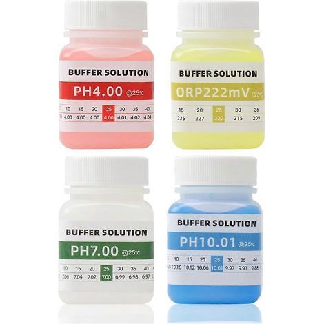 Solution d'étalonnage pour pH-mètre. testeur ORP. pH et ORP (1/5)