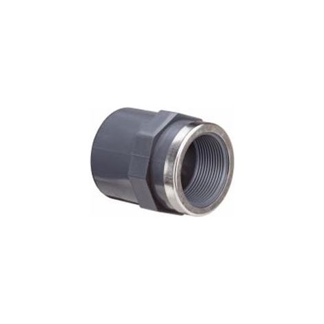 Plasson - Mamelon MF taraudé PVC Ø50x1"1/2 - 57125015