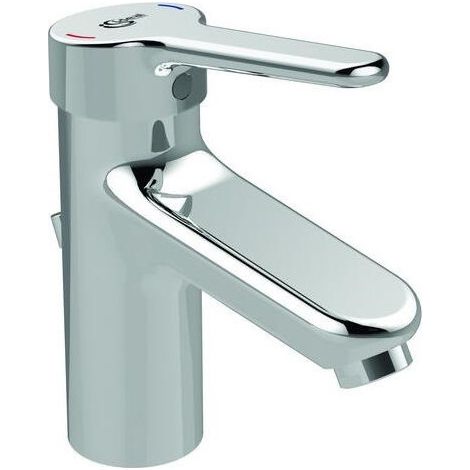 Mezclador de lavabo CERAPLUS 2 con desagüe de metal ND cromo IDEAL STANDARD
