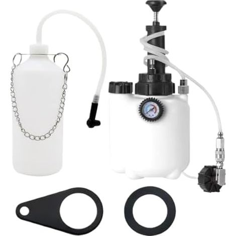 Purgeur De Frein À Pression Fournitures Remplacement Automobile Libération Rapide Kit Saignée Du Liquide 3L - Pour Les Remorques Camping Cars Camions Berlines Et Pick Ups (1/5)