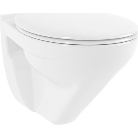 V&B Gustavsberg WC-Sitz Saval 2.0 weiß, Scharniere verchromt