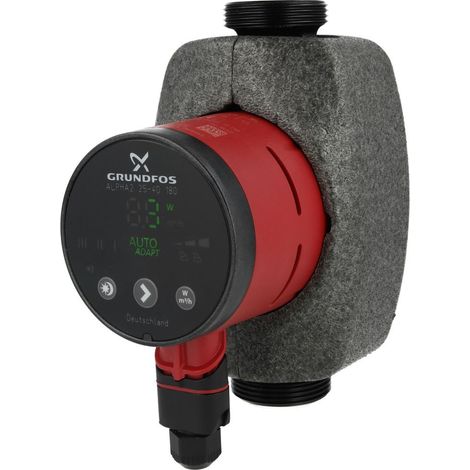 Grundfos ALPHA2 25-40 130 mm Pompa di circolazione per riscaldamento e climatizzazione 18 W, G 1 1/2, 99261701