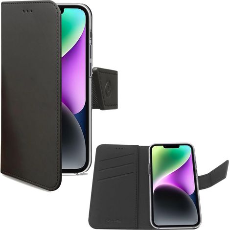 Étui portefeuille iPhone 14 noir (1/5)