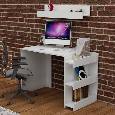Escritorio NISA blanco 107 cm (1/3)