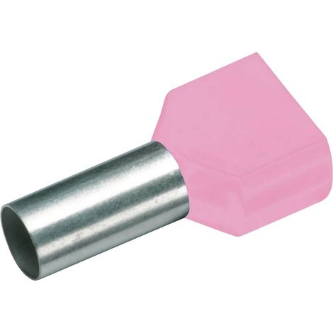 Cimco 187715 Capocorda doppio 0.25 mm² Parzialmente isolato Violetto 100 pz.