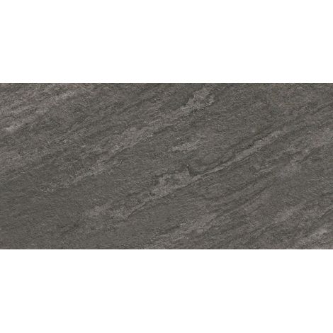 Carrelage effet Pierre Quartzite Gris Argile 120x60x2 cm Teravio - Sol extérieur (vendu par carton de 0,72 m²) - RO'MA CARRELAGE