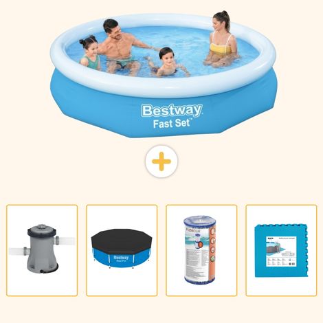 Bestway Bestway Fast Set Ronde - 305x66 cm - 5-pièces S254 (1/5)