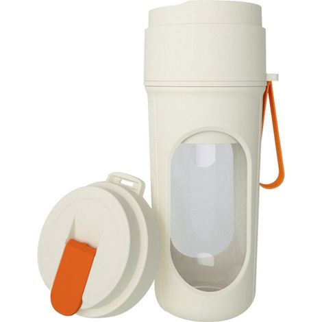 Frullatore portatile - Borraccia sportiva da 440 ml senza BPA - Ricaricabile e lavabile in lavastoviglie - 12 lame per frullati e succhi freschi - Compatto e portatile, perfetto per l'ufficio, la pale