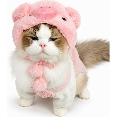 Accessoire pour animal en polyester cochon taille M (1/5)