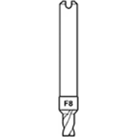 SILCA D740479ZB FRESA F8(TUBOLARI) P/DUPL. MATRIX