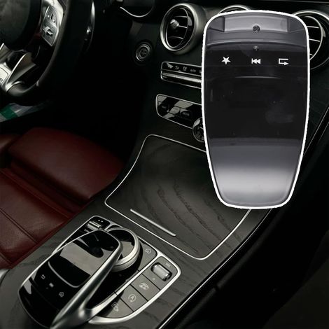 Coque de pavé tactile pour console Mercedes-Benz W205 et W253 pour interface de commande centrale installée en usine dans les véhicules de 2014 à 2021 (film protecteur) (1/5)