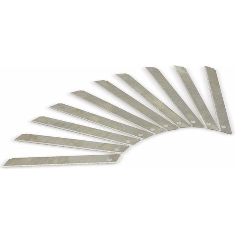 Lames de rechange universelles TOOLTECH, 9 mm, 10 pièces (1/2)