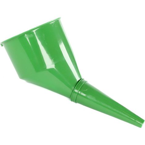 Kunststoff-Winkeltrichter für Kraftstoffe und Flüssigkeiten mit Sieb, 130 mm — Carmotion
