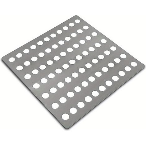 Filet de protection pour couvercle d'égout en acier inoxydable – Filtre à grille carrée résistant à la rouille, pour la protection des égouts extérieurs (1/5)