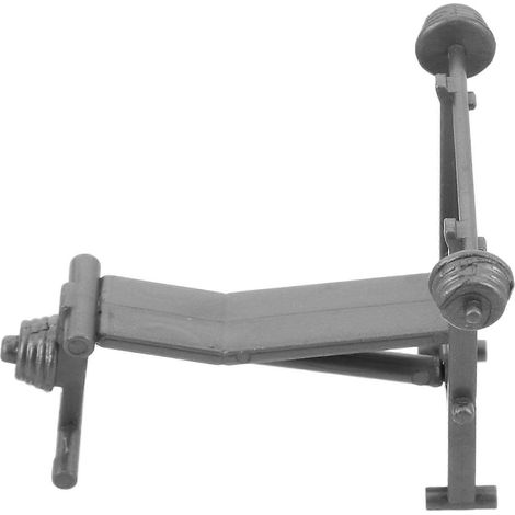 Équipement de musculation miniature pour maison de poupée, compatible avec les modèles de salle de sport et la décoration (1/5)