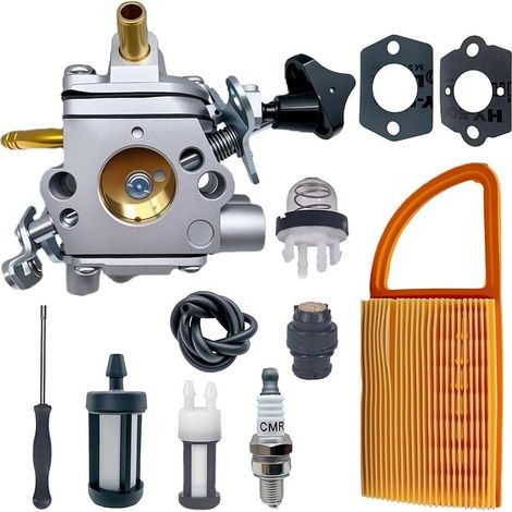 Kit de carburateur pour souffleurs de feuilles Stihl BR500 BR550 BR600 BR700 BR 500 550 600 700. Remplace Zama C1Q-S183 4282-120-0606. Avec kit de ventilation du réservoir 4282 141 0300 (1/4)