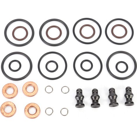 Kit de 12 joints toriques et rondelles d'étanchéité pour injecteur essence, compatible A2 A3 A4, référence 038198051C, pièce de réparation moteur. (1/5)