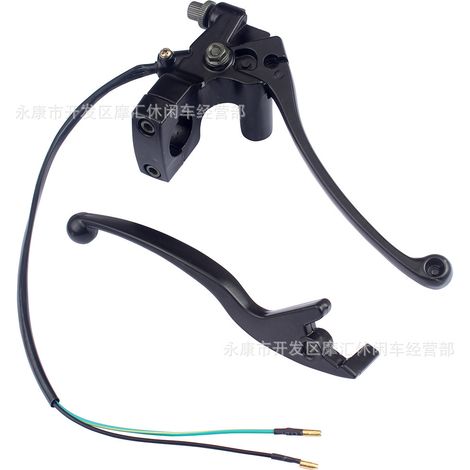 Motorcycle compatible with Italika DM200. DM 200: Left clutch lever with switch, right brake lever (25mm). (1/4)