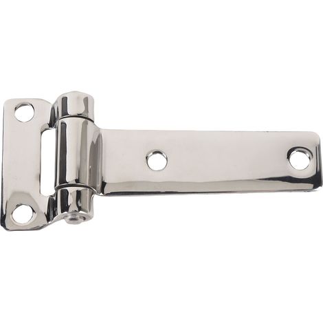 Cerniera per porta a forma di T in acciaio inox 304, funzionamento più fluido, portello ad alta capacità di carico per camper, furgoni, armadi, yacht. (1/5)