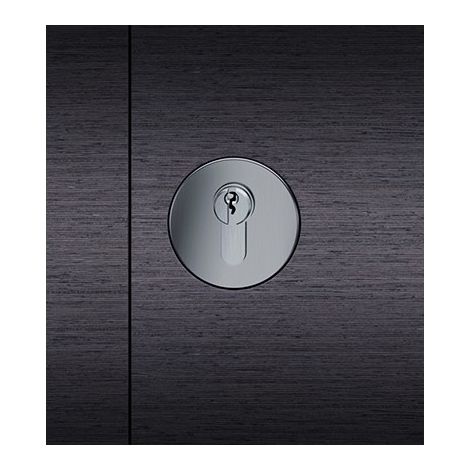 Zt-Rosetta Per Serratura Pz 0 17 1737 Rotondo F69 Opaco