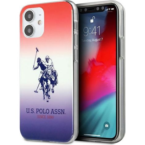Custodia per iPhone 12 mini US Polo Gradient Brown (1/5)