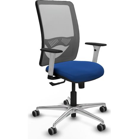 Chaise de bureau piqueras y crespo Zulema blanc support lombaire (1/2)