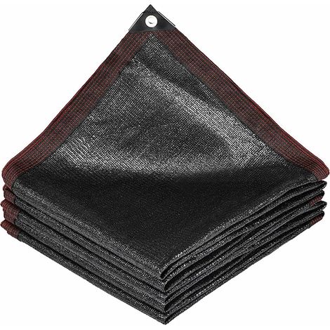 Renforce éPaissir Voile Ombrage, Filet D'Ombrage 12 Broches 85% Serres Coupe-Vent avec Oeillets,pour La Couverture VéGéTale Serre Jardin Pergola (3mx4m/9.8ftx13.1ft) (1/5)