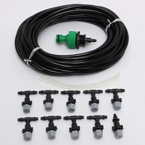 Sprühsystem – 10 m³ – 10 Sprinkler – Abnehmbare Düse – Integrierter Filter