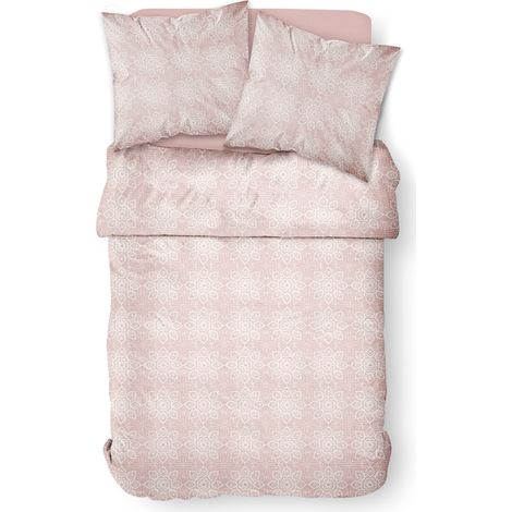 Parure de couette 100% coton 57 fils 240x220 DRINOU (1/5)