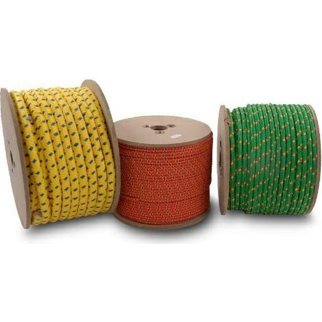 Cuerda de polipropileno 2mm 800m, ideal para atado, sujeción y uso en exteriores, alta resistencia, durabilidad, ligera, resistente a la intemperie, fácil de manejar.