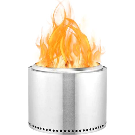 Tragbare Feuerstelle für den Außenbereich, Holzfeuerstelle für Terrasse und Garten im Winter (1/5)