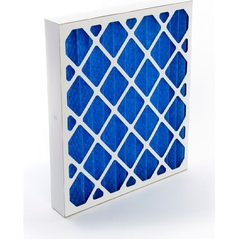 GVS Filter Technology Filtro a pannello plissettato, Blu/Bianco (Scatola da 5)