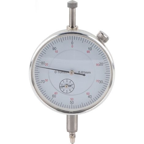 Messuhr 0–10 mm, Genauigkeit 0,01 mm, Hochpräzisionsinstrument (1/5)