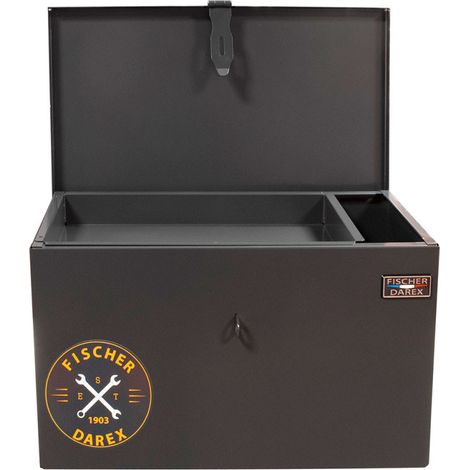 Coffre de chantier acier 55 x 30 x 30 cm (1/3)