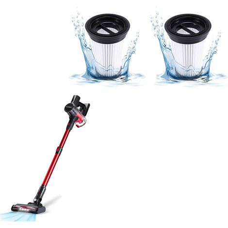 Lot de 2 filtres de rechange compatibles avec aspirateur sans fil C702 (1/5)