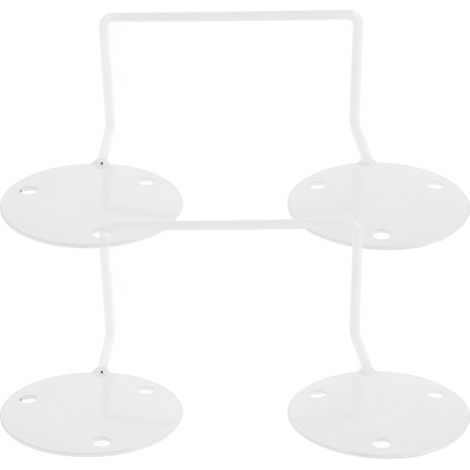 Lot de 2 fixations matelas en fer blanc pour lit (1/5)