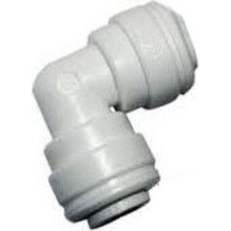 Racor union tubo frigo 1/4" - 1/4" codo 90
