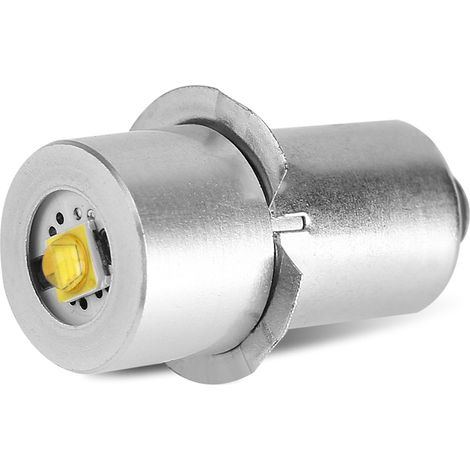 Ampoule de rechange LED P13.5S 3W pour lampe torche, lampe de travail d'urgence (blanc chaud 412V) (1/5)