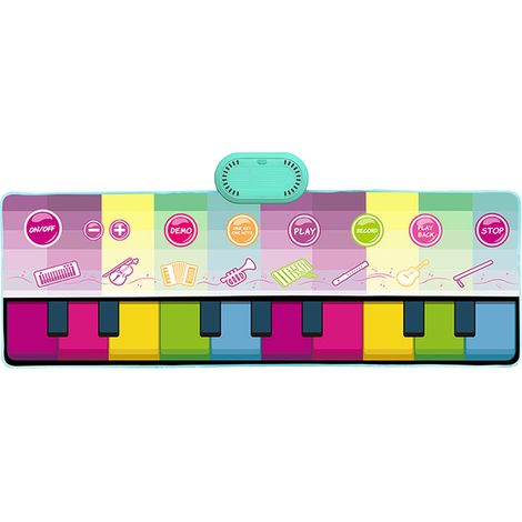Musikalische Spielmatte für Babys, rutschfest, multifunktionales Klavierkeyboard, Lernspielzeug, USB Typ-C (1/5)