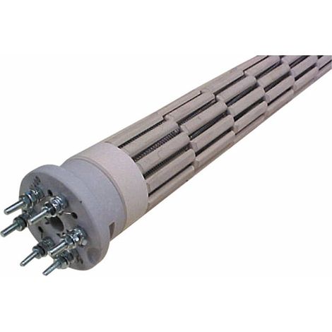 Résistance stéatite Ø47mm monobloc standard 1600W, 335mm, TC - DIFF