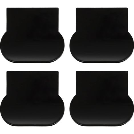 4 Pcs Toilet Cover Lifter Toilet Seat Holder Bathroom Accessories for Home Hotel Restaurant(Black) (1/5)