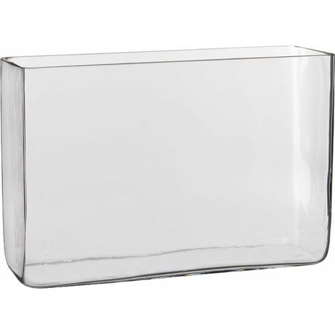Mica Glasvase Britt H 20 x B 30 x T 10 cm transparent Dekofigur