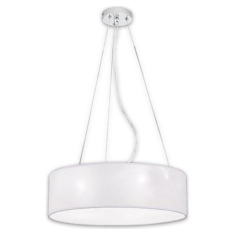 [NEUWERTIG] B-Ware Orion Runde Textil Pendelleuchte Ufo Mit Weißem Schirm Deckenlampe Deckenlampe