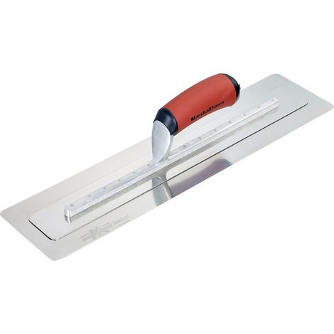 Marshalltown PermaFlex Flexible Steel Trowel – Lightweight Stainless Steel Finishing Trowel for Drywall and Plastering, 457x127 mm