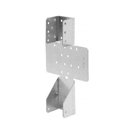 Simpson Strong Tie – Sabot de charpente à pente réglable 50x140mm – épaisseur 1.5mm – Pour bois dur – Fixation par vis – Résistant aux chocs
